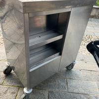 Carrello acciaio Inox