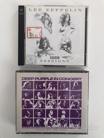 Led Zeppelin Deep Purple doppi cd Live