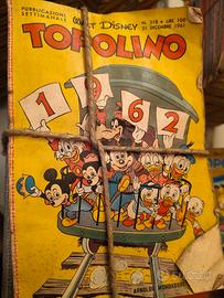 LOTTO DI n. 50 TOPOLINO WALT DISNEY anno 1961 