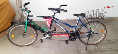 bicicletta tandem, bici da cruiser da spiaggia