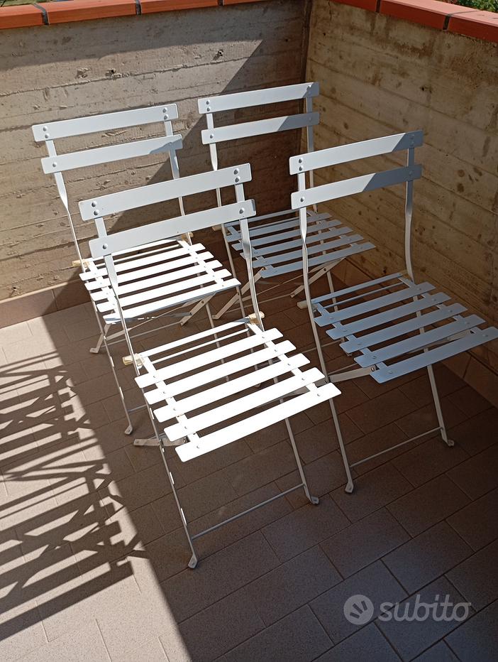 Sedie da giardino pieghevoli Mobili usati
