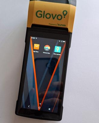 Sunmi V2 Terminale Portatile Glovo Con Stampante
