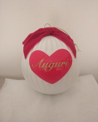Palla di Natale Auguri 