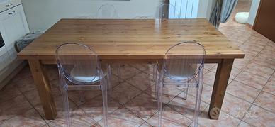 tavolo in legno 180 cm 