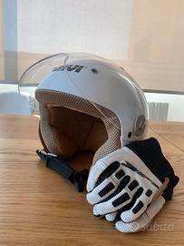 Casco moto Givi Junior 3 + Guanti Mega-X Youth