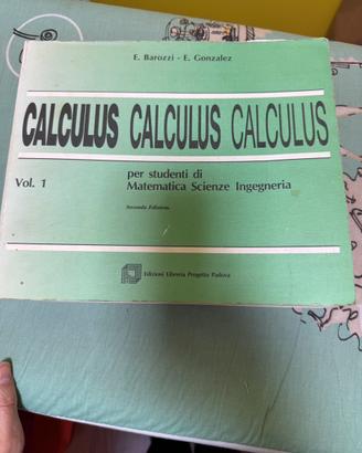 Calculus -libro universitario-