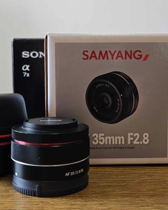 Samyang AF 35mm f/2.8 FE per Sony E (Full Frame)