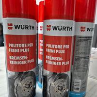 pulitore per freni plus wurth