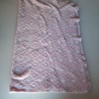 Copertina bianca e borsa in pile  Robybaby nascita