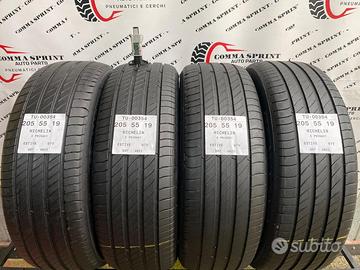 4 pneumatici 205/55 r19 michelin estive 75% 2023