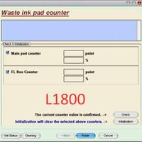 Reset Software stampante EPSON L1800 tamponi Ink