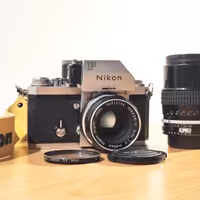 Nikon F Photomic + Nikon 50m f2 e 135mm f3,5