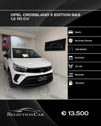 Opel Crossland 1.2 Turbo 12V 110 CV Start&Stop Edi