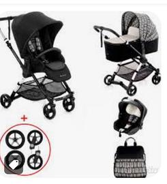 Trio janè con base isofix per auto
