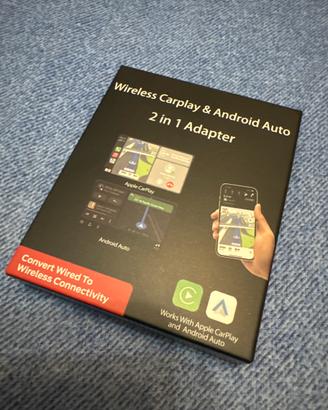 Wireless Carplay & Android Auto 2 in 1 adapter