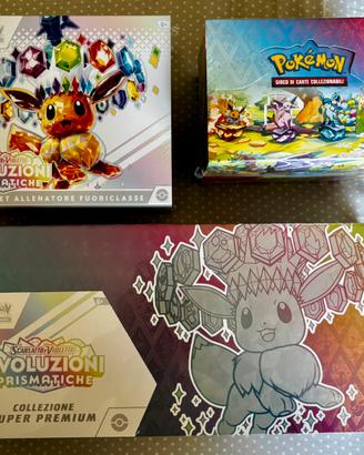 Collezioni evoluzioni prismatiche pokemon