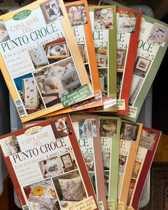 Riviste Enciclopedia Capolavori del punto croce