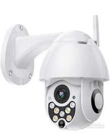 Telecamera WIFI 1080P, IP Camera 320° Pan/110° Til