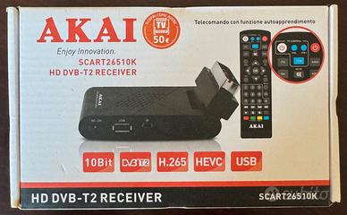 Decoder Akai HD DVB-T2 Receiver