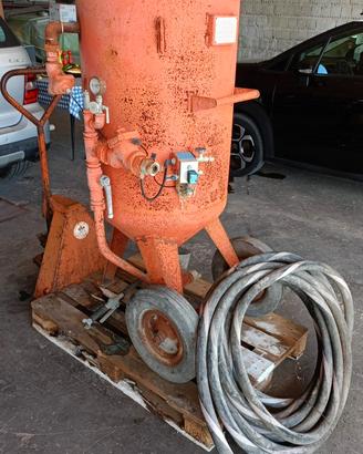 Sabbiatrice protech 220l