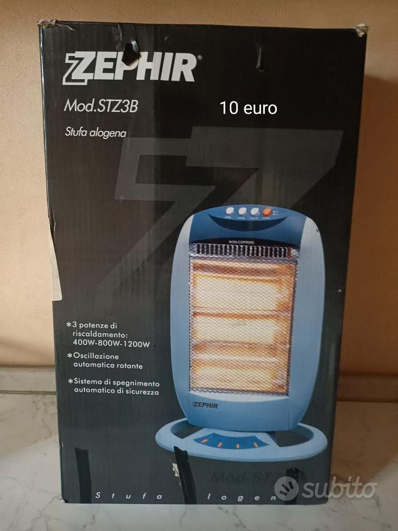 Stufa alogena 1200W stufetta elettrica - Acquista subito