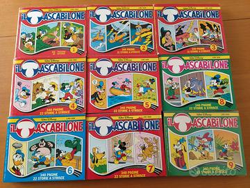 Disney Il Tascabilone completa 1/9 Mondadori 1988