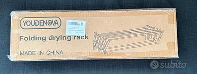 Stendibiancheria pieghevole a parete