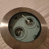 faro luce da incasso calpestabile ghedini