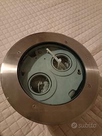 faro luce da incasso calpestabile ghedini