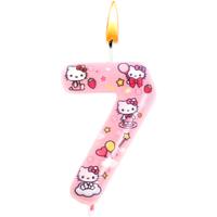 Candele Numero 7 Kitty