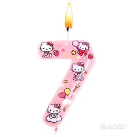 Candele Numero 7 Kitty