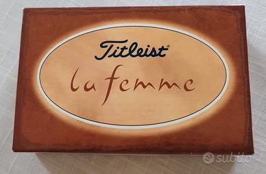 Scatola palline da golf Titleist La Femme