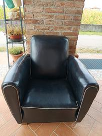 4 poltrone d'epoca 