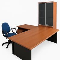 Mobili in noce per ufficio/studio