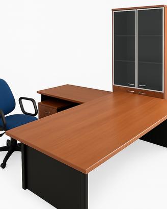 Mobili in noce per ufficio/studio