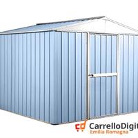 Box porta attrezzi lamiera 276x260 azzurro