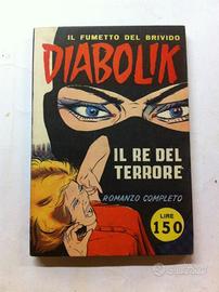 Diabolik da 1 serie ad oggi, leggi !