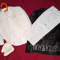 abito da cerimonia per bimbo 9-12