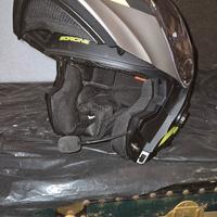 casco moto con bluetooth