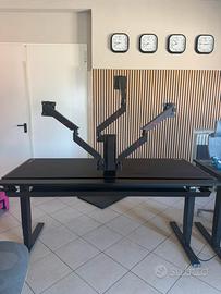 Scrivania multimonitor magnus pro xl