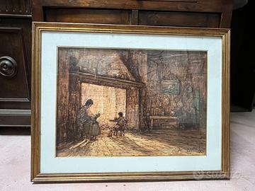 QUADRO IN CERAMICA DI ALBISSOLA MARINA