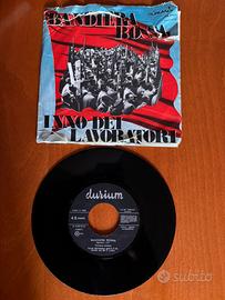 Vinile 45 RPM "Bandiera Rossa"