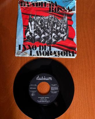 Vinile 45 RPM "Bandiera Rossa"