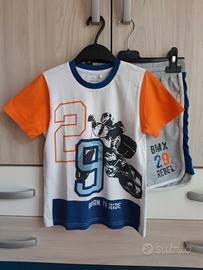 Completo t-shirt e pantaloncini bambino My Chicco 