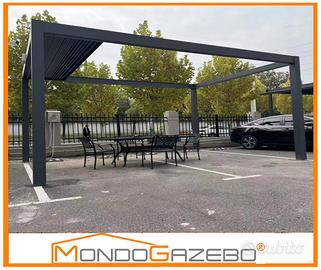 Bioclimatica pergola gazebo apribile 3-4-5-6-7m