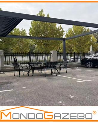 Bioclimatica 4x6 pergola gazebo apribile motorizza