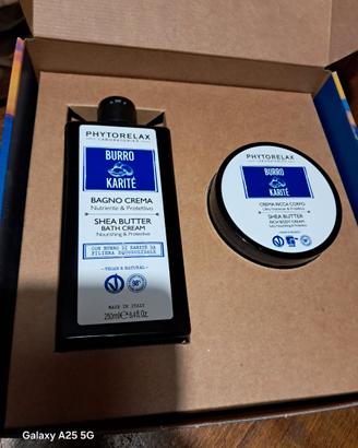 Phytorelax Burro Karité Bagno Crema & Crema Corpo