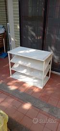 Scarpiera IKEA PLATSA bianca 80×40×60 cm