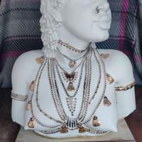 Mezzobusto in ceramica Carpiè