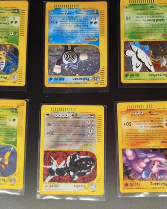 lotto carte Pokémon old